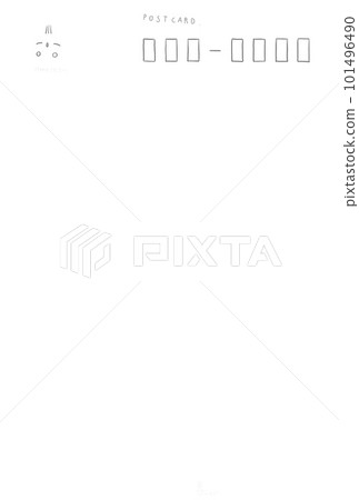 明信片背面 101496490