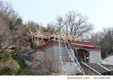 Beautiful Tibetan temple 101496580
