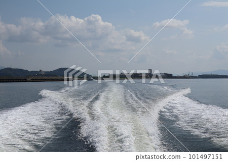 Image of yacht harbor and cruising 101497151