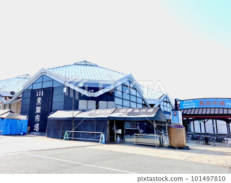 和歌山碼頭城,黑潮市場燒烤區的入口 和歌山市 和歌山碼頭城,黑潮市場燒烤區的入口 和歌山市 101497810
