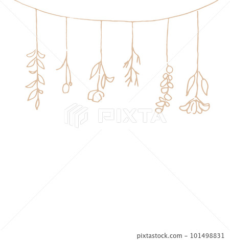 畫線。贓物線條藝術矢量插圖。自然圖像植物背景。 畫線。贓物線條藝術矢量插圖。自然圖像植物背景。 101498831