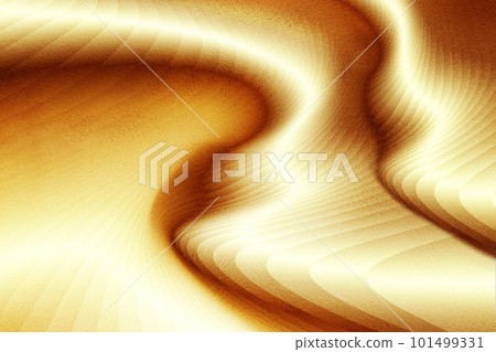 流動的波形奢華金色抽象質地紋理背景3D渲染 流動的波形奢華金色抽象質地紋理背景3D渲染 101499331