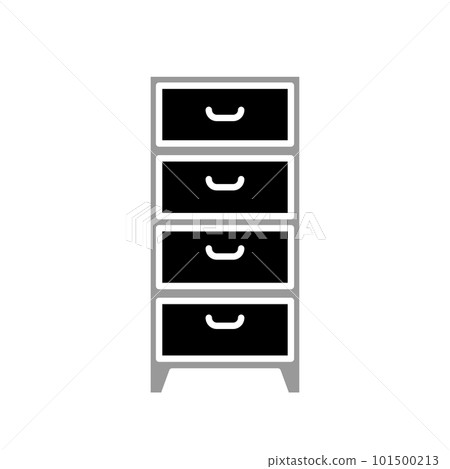 Illustration Vector Graphic of Cabinet icon 101500213
