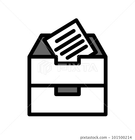 Illustration Vector Graphic of Cabinet icon Illustration Vector Graphic of Cabinet icon 101500214