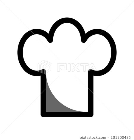 Illustration Vector Graphic of Chef Hat icon 101500485