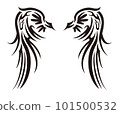 Tribal pattern feathers and wings like angels 101500532
