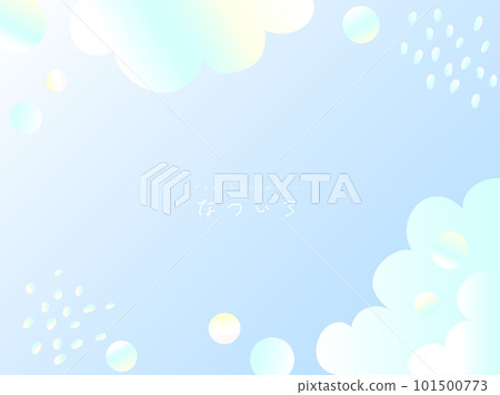 帶漸變的可愛夏季色彩背景框 帶漸變的可愛夏季色彩背景框 101500773