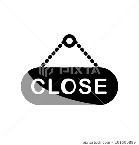 Illustration Vector Graphic of Close Tag icon 101500899
