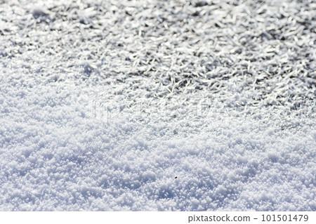 Close-up of snow Close-up of snow 101501479