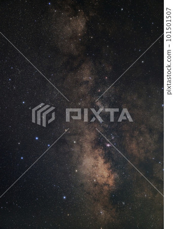 夏日的星空 夏日的銀河中心 101501507