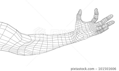 Hand hold some tiny or thin object Hand hold some tiny or thin object 101501606