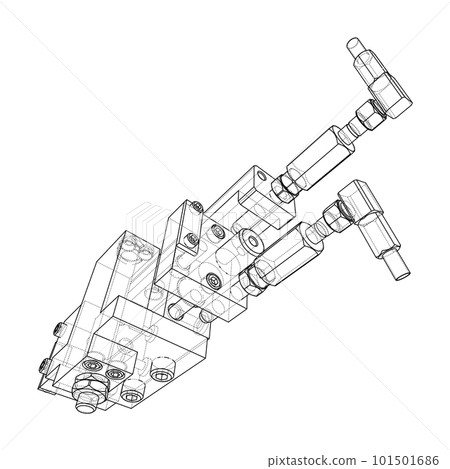 Abstract industry object concept 101501686