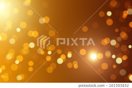 Golden luxury bokeh black background, Vector eps 10 illustration bokeh particles 101503832