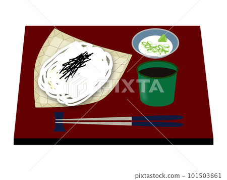 Mizusawa udon, a specialty of Gunma Prefecture 101503861