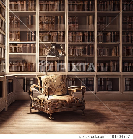 Old books in the empty Library Old books in the empty Library 101504507