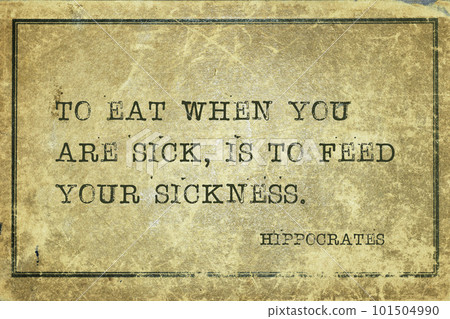 feed sickness Hippocrates 101504990