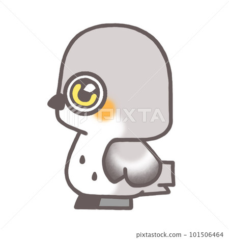 The profile of the owl 101506464