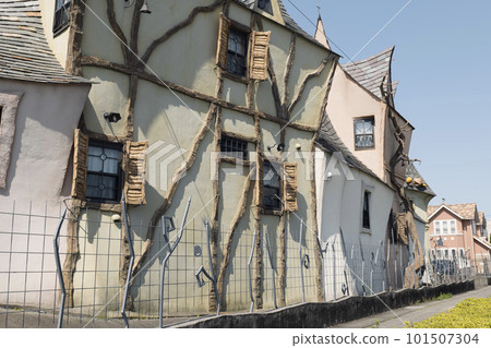 A fantasy cityscape that appears in a fairy tale A fantasy cityscape that appears in a fairy tale 101507304