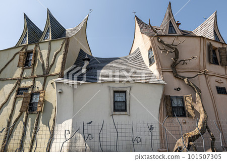 A fantasy cityscape that appears in a fairy tale A fantasy cityscape that appears in a fairy tale 101507305