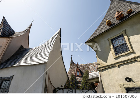 A fantasy cityscape that appears in a fairy tale A fantasy cityscape that appears in a fairy tale 101507306