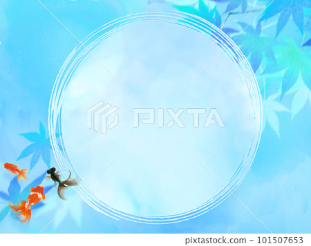 Cool summer Japanese style background 101507653