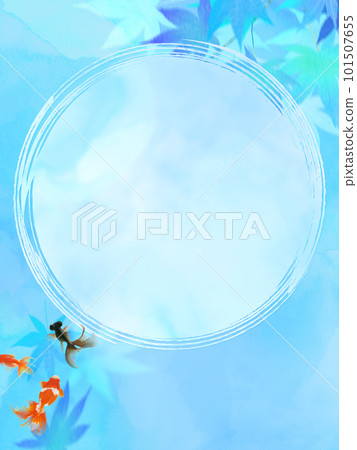 Cool summer Japanese style background 101507655