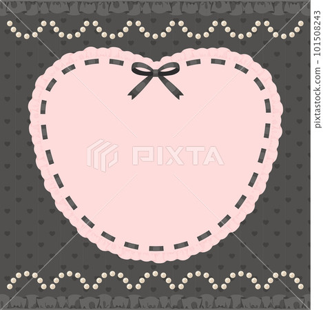 Mine-type mass-produced heart frame Mine-type mass-produced heart frame 101508243