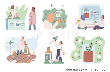 Homeopathic pills. Alternative herbs medicine. Natural treatment and phytotherapy. Herbal tablet Homeopathic pills. Alternative herbs medicine. Natural treatment and phytotherapy. Herbal tablet 101511275