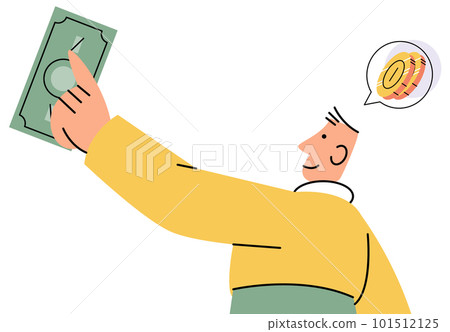 Person analyzes budget. Young businessman accountant conducts financial report on company profits Person analyzes budget. Young businessman accountant conducts financial report on company profits 101512125