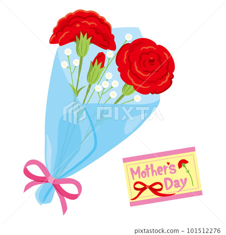 紅色康乃馨花束 1 101512276