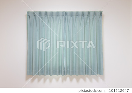 window with curtains closed window with curtains closed 101512647