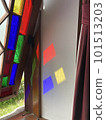 教堂彩色玻璃窗 101513203
