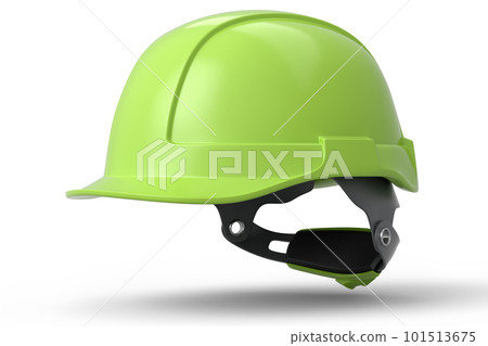 Green safety helmet or hard cap isolated on white background Green safety helmet or hard cap isolated on white background 101513675