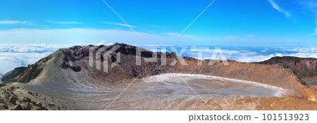 從秋日的御嶽劍峰附近眺望一池(北部全景) 從秋日的御嶽劍峰附近眺望一池(北部全景) 101513923