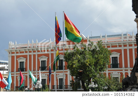 Bolivia, La Paz, Plaza Murillo, Presidential Palace 101514382