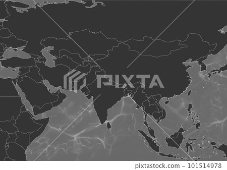 Balck World map wave background classic style Balck World map wave background classic style 101514978