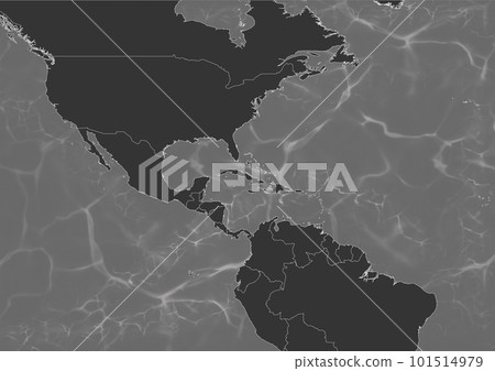 Balck World map wave background classic style Balck World map wave background classic style 101514979