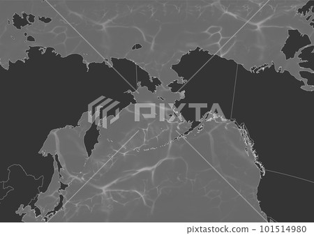 Balck World map wave background classic style 101514980