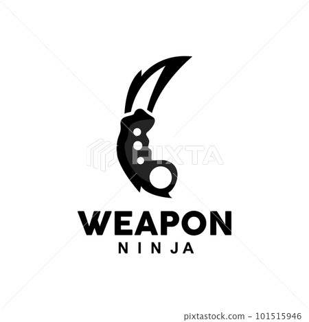 Weapon Logo, Traditional Weapon Karambit Vector, Ninja Fighting Tool Simple Design, Symbol Icon, Illustration Weapon Logo, Traditional Weapon Karambit Vector, Ninja Fighting Tool Simple Design, Symbol Icon, Illustration 101515946