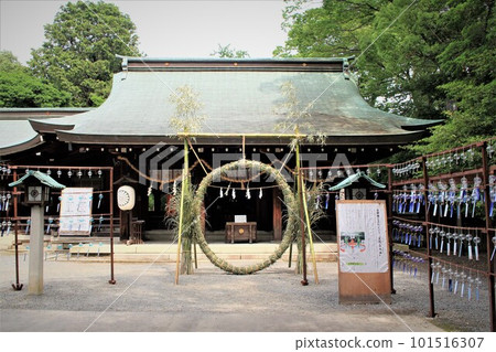 Chino rings and wind chimes at Minase Jingu Shrine Chino rings and wind chimes at Minase Jingu Shrine 101516307
