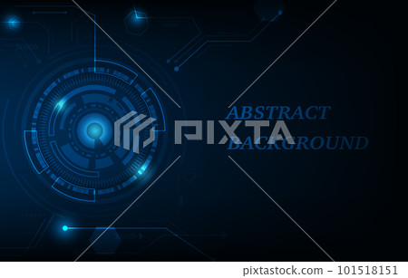 Abstract technology background with blue color.  101518151