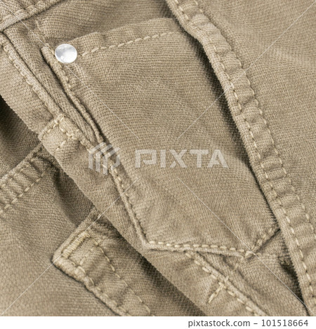 Beige men velour pants, pocket detail Beige men velour pants, pocket detail 101518664