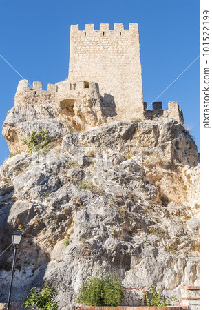 Zuheros, white village of the province of Cordoba in Spain 101522199