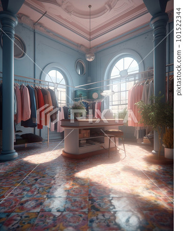 popular designer and model clothing store 101522344