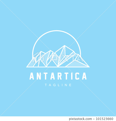 Mountain Logo, Antarctic Iceberg Logo Design, Nature Landscape Vector, Product Brand Illustration Icon Mountain Logo, Antarctic Iceberg Logo Design, Nature Landscape Vector, Product Brand Illustration Icon 101523660