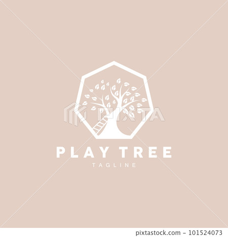 Tree Logo Design, Playground Vector, Education Tree Icon 101524073