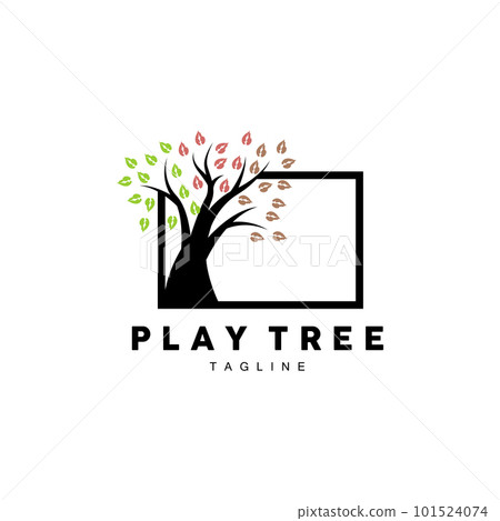 Tree Logo Design, Playground Vector, Education Tree Icon 101524074