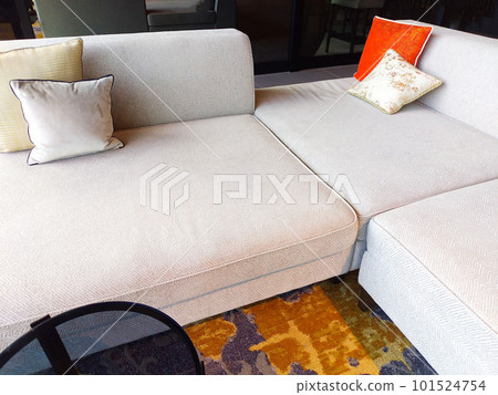 Living room with luxurious sofa Living room with luxurious sofa 101524754