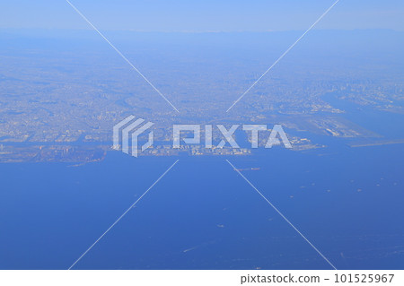 Aerial view of Tokyo metropolitan area Aerial view of Tokyo metropolitan area 101525967