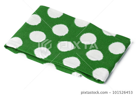 kitchen towel isolated on white background, close up 101526453